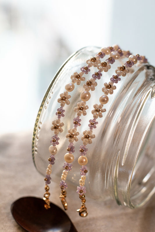 荳蔻年華 Age of Blossoms | 手鏈 Bracelet｜薰衣草紫 Lavender