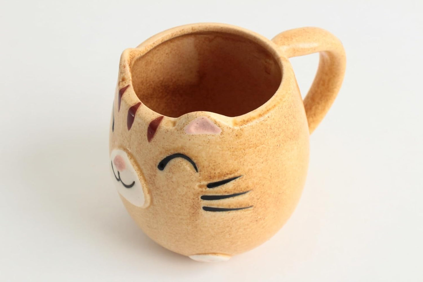 微笑貓咪圓身馬克杯