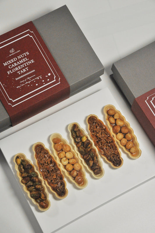 Mixed nuts Caramel Florentine Tart 雜綿堅果墶