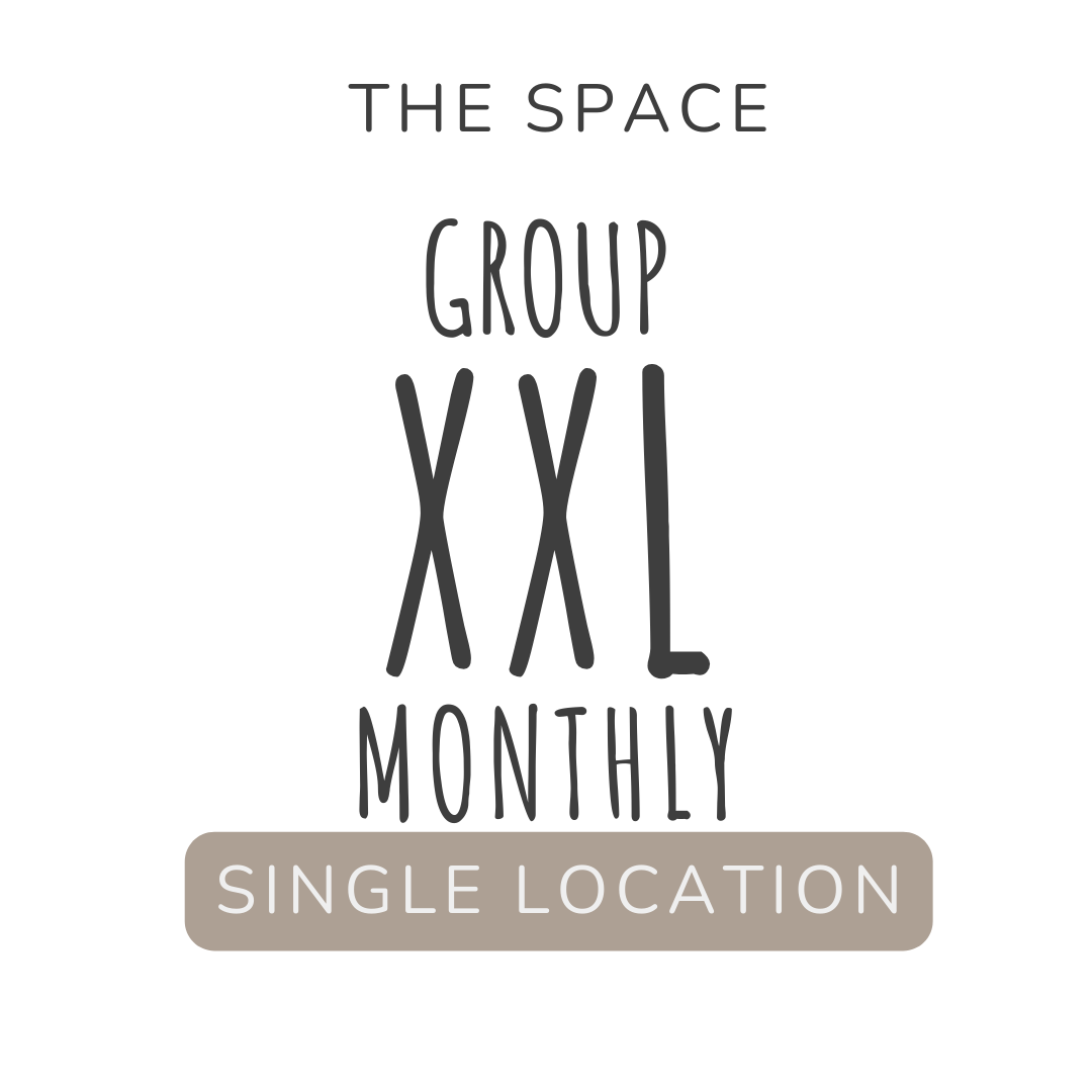 Group XXL月費 (單地點｜閒日時段）