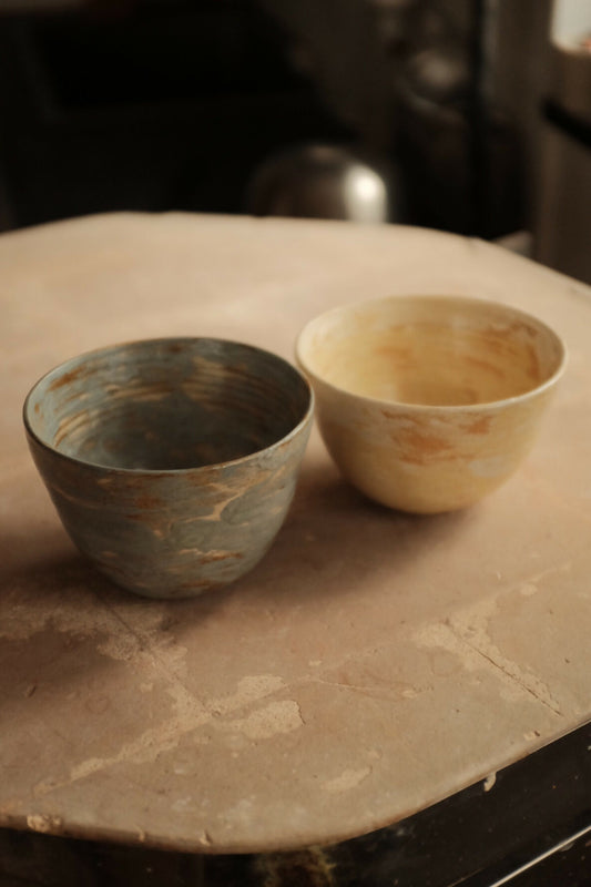 陶器。日常 - 碗 (長型)