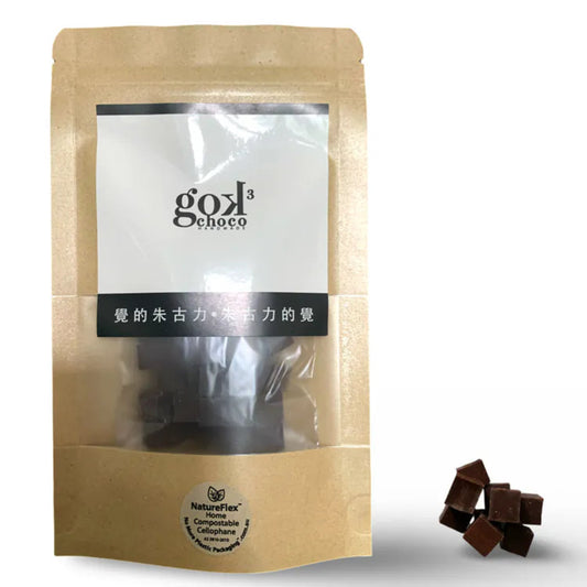 30g 100% Organic Raw Chocolate minicubes