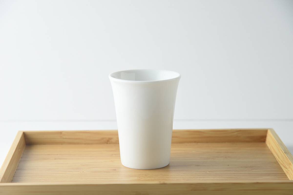 美濃燒 7cm純白燒酒杯