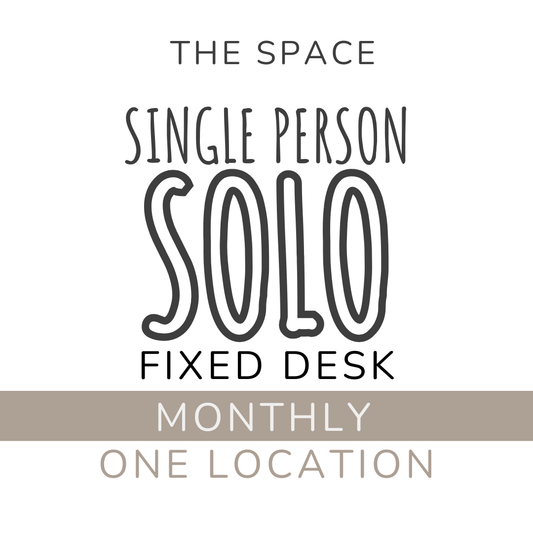 SOLO月費（固定檯 連儲物櫃）荃灣限定