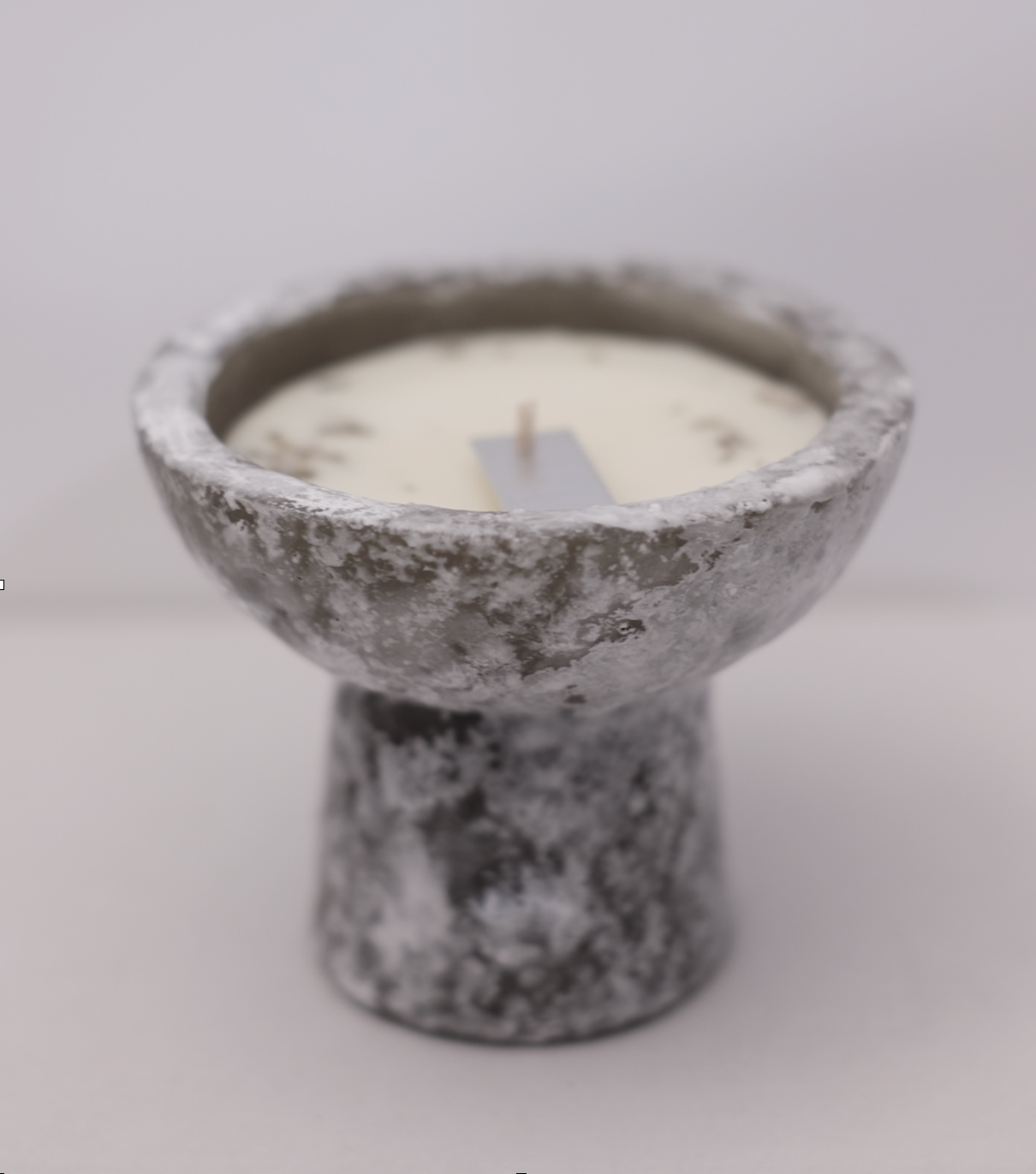 98ml Soy-beeswax Candle w/Wax Dough Ceramic-like Conatiner