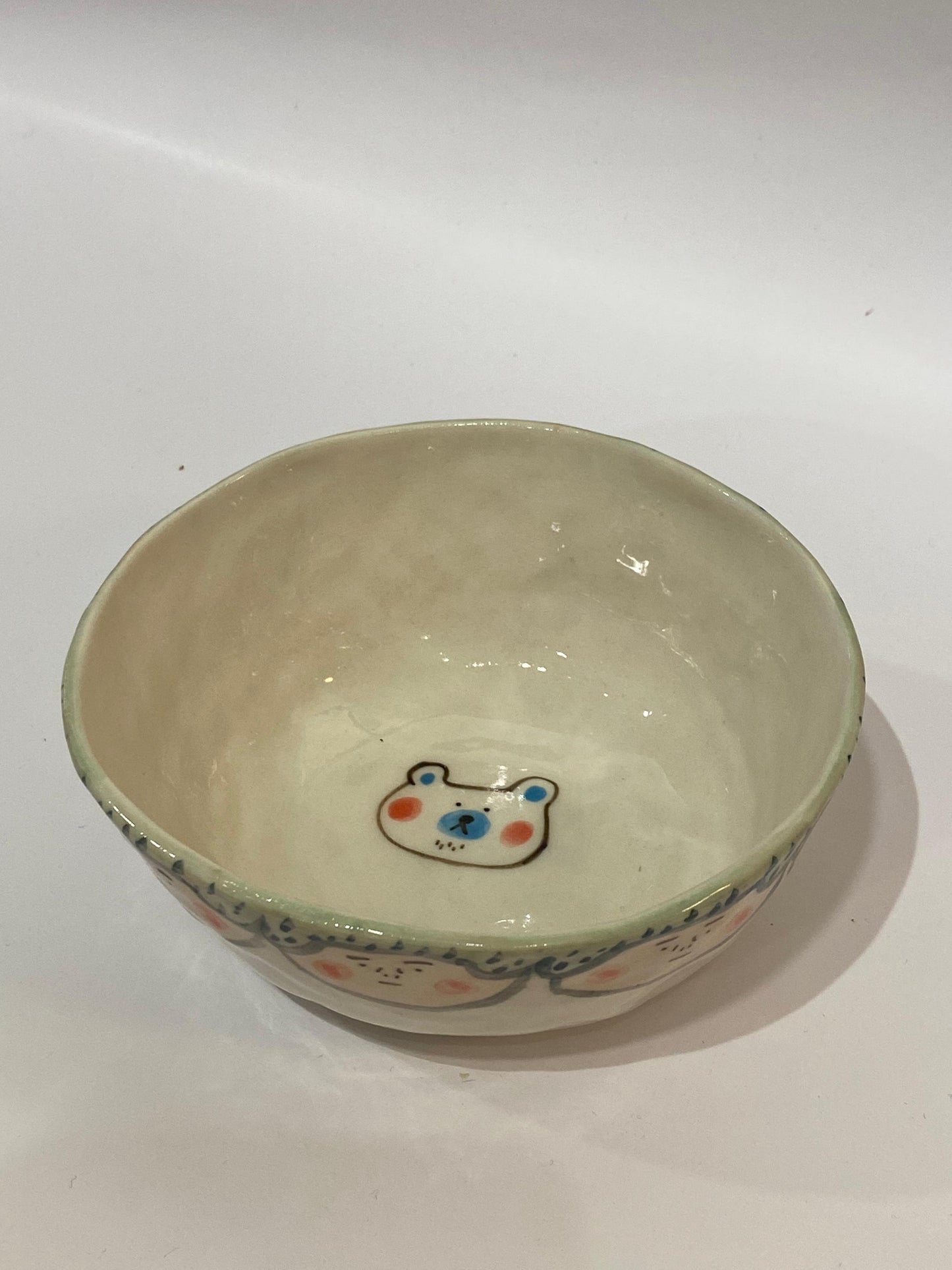 瓷器碗-黑髮碗