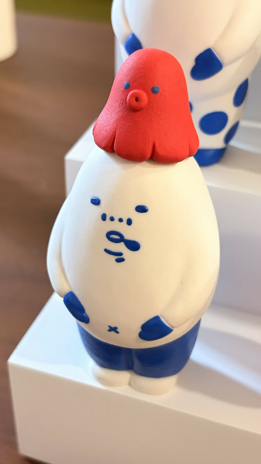 雙下巴_-藍褲+章魚