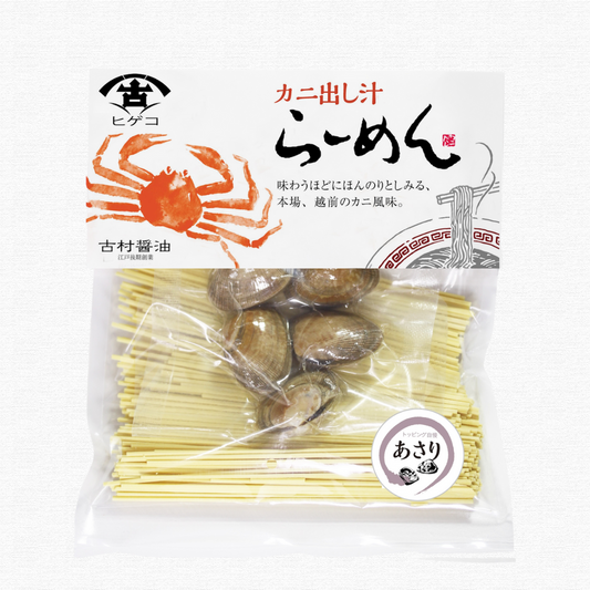 Ancient Village Soy Sauce Echizen Crab Broth Clam Ramen