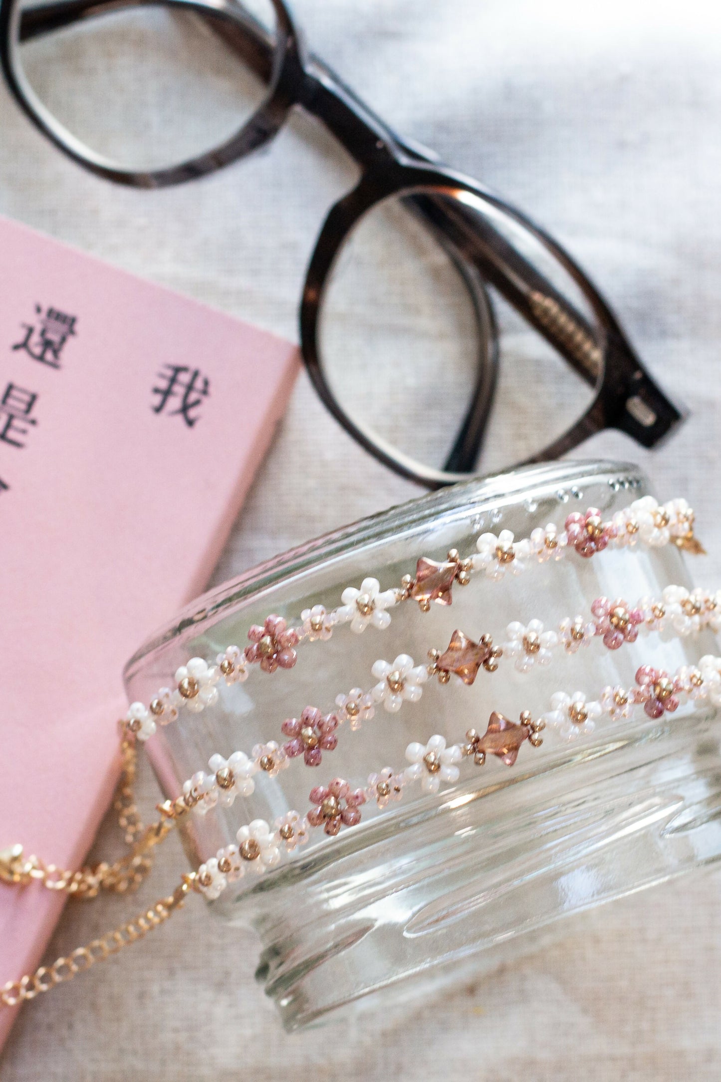 星光花語 Statlit Floral Whispers｜手鏈 Bracelet｜香檳粉 Champagne Pink