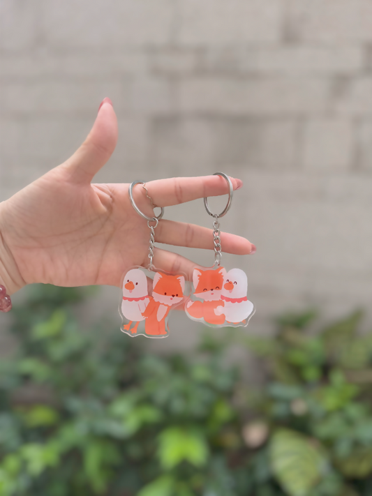 鵝和狸系列 (Keychain)