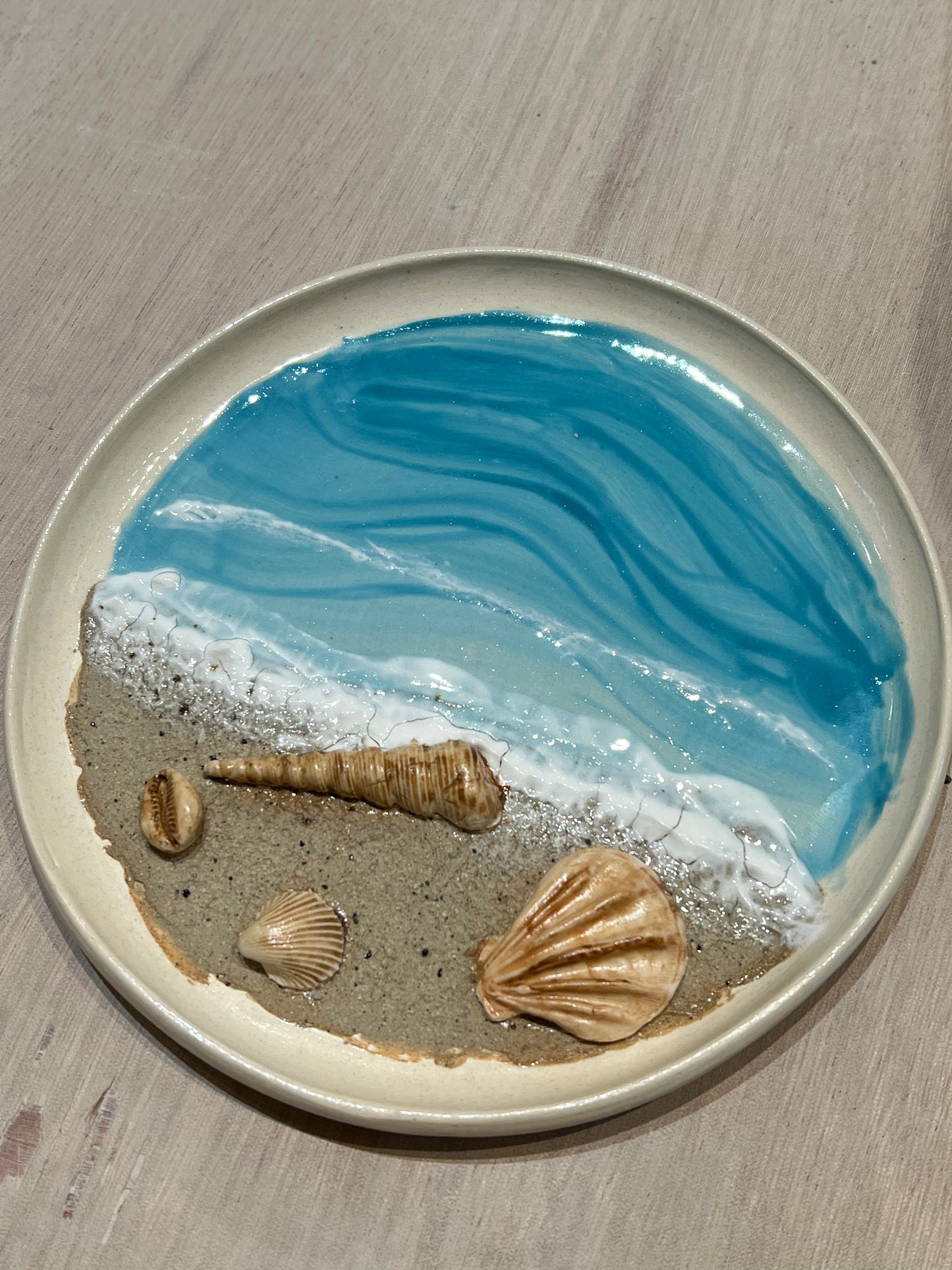 手繪陶瓷碟