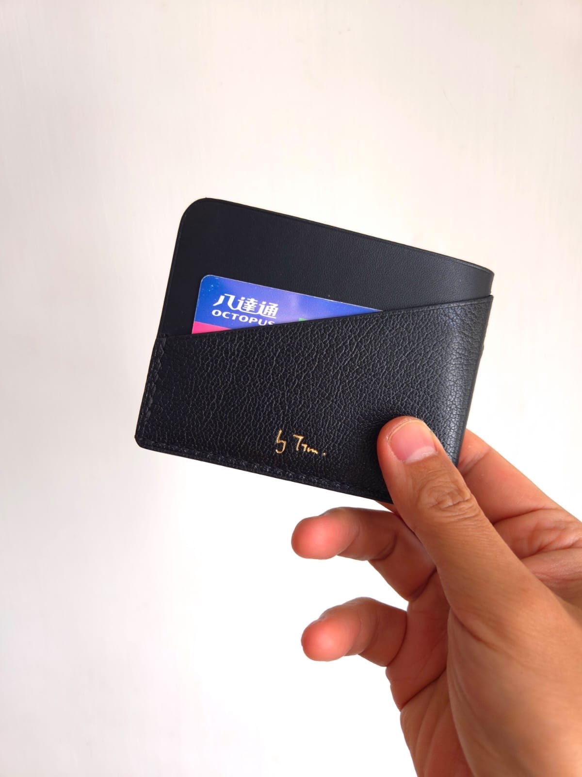 Cedar card holder