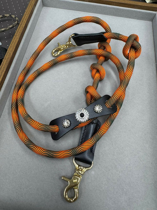 Camera or Phone Strap 相機或手機掛帶 . 銀色裝飾扣 (8mm Rope))