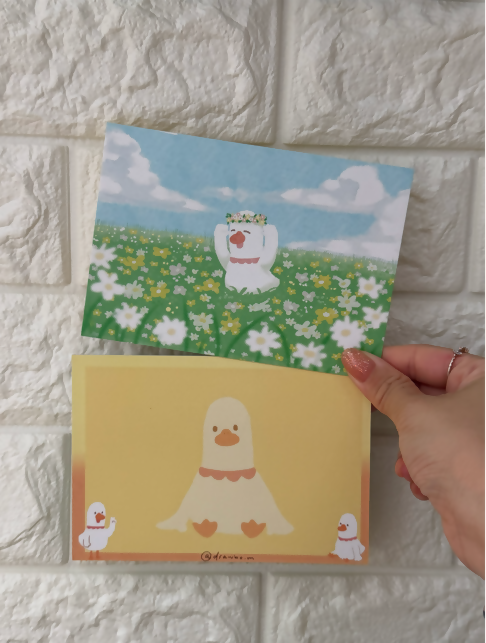 鵝寶的花花世界 （Postcard)