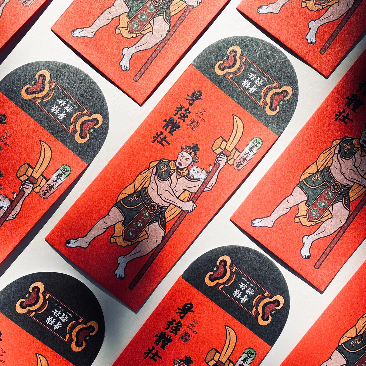 閣紅色商行 利是封