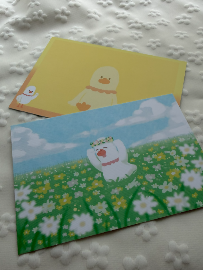 鵝寶的花花世界 （Postcard)