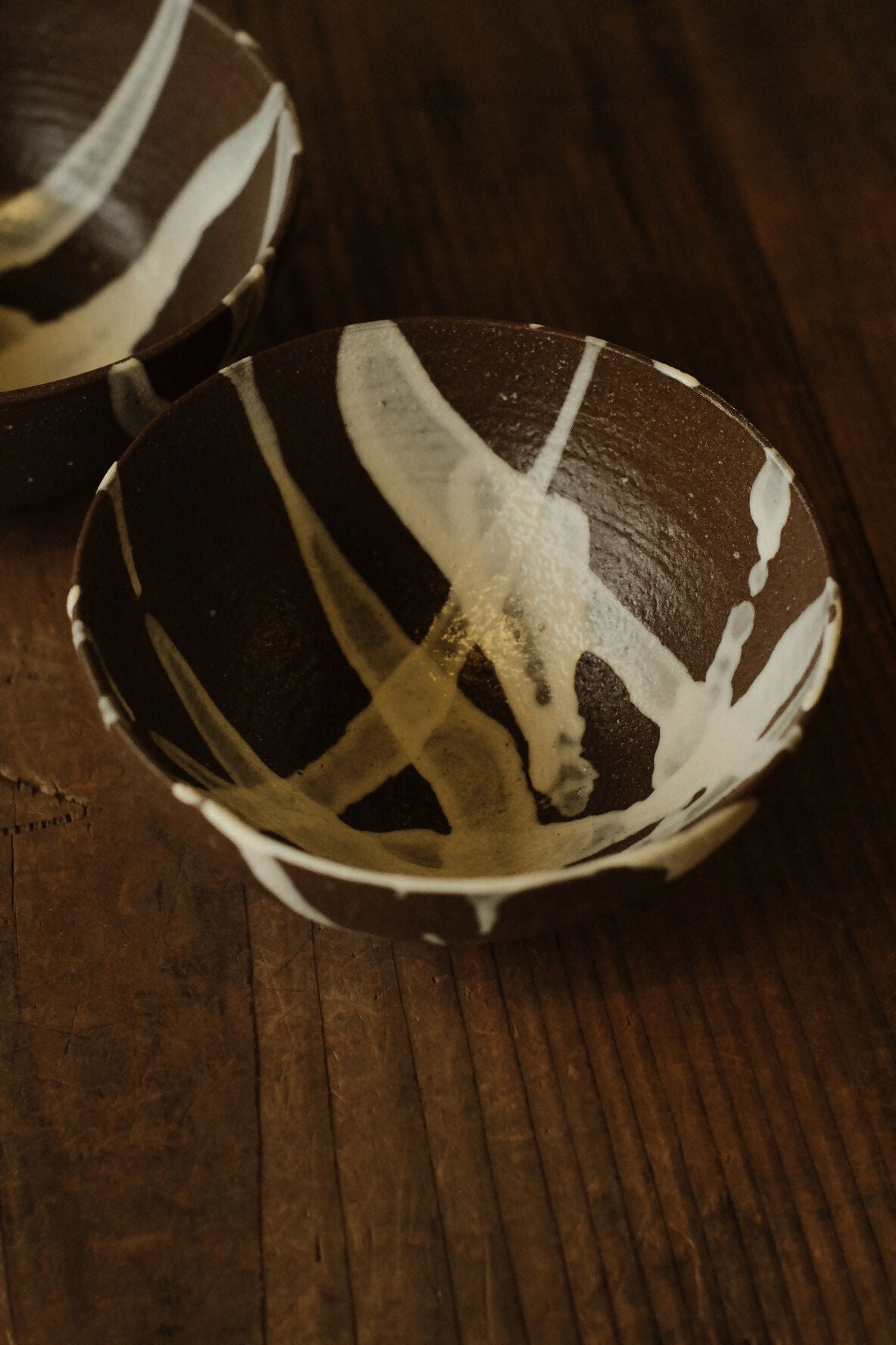 {陶器。日常} - 大碗 (潑墨)