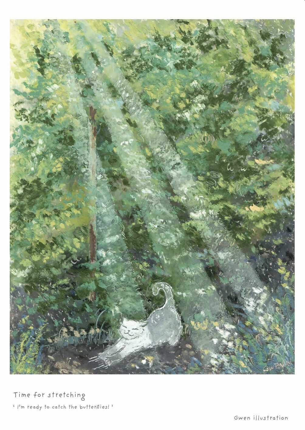 Artprint - Time for stretching