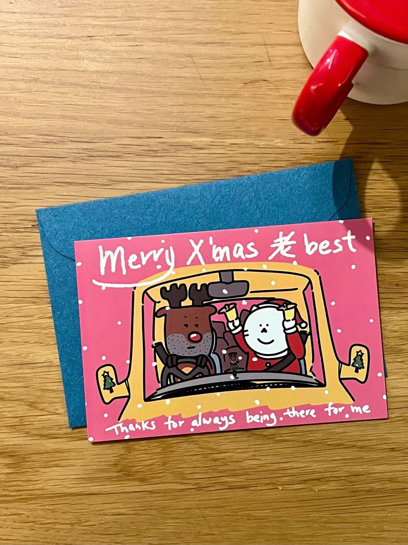 頹爆貓工作室- 聖誕卡