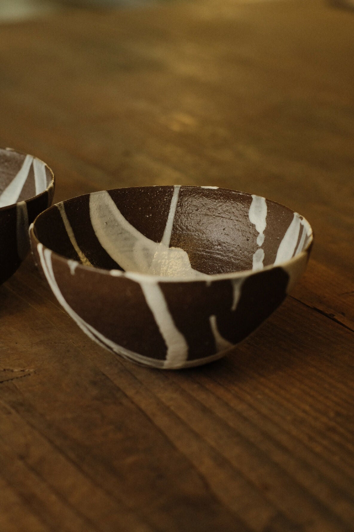 {陶器。日常} - 大碗 (潑墨)