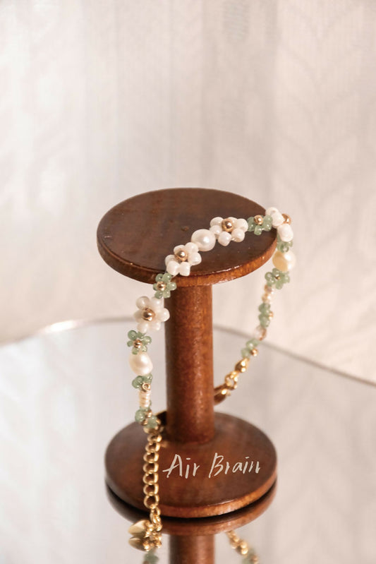 荳蔻年華 Age of Blossoms | 手鏈 Bracelet｜翡翠綠 Jade