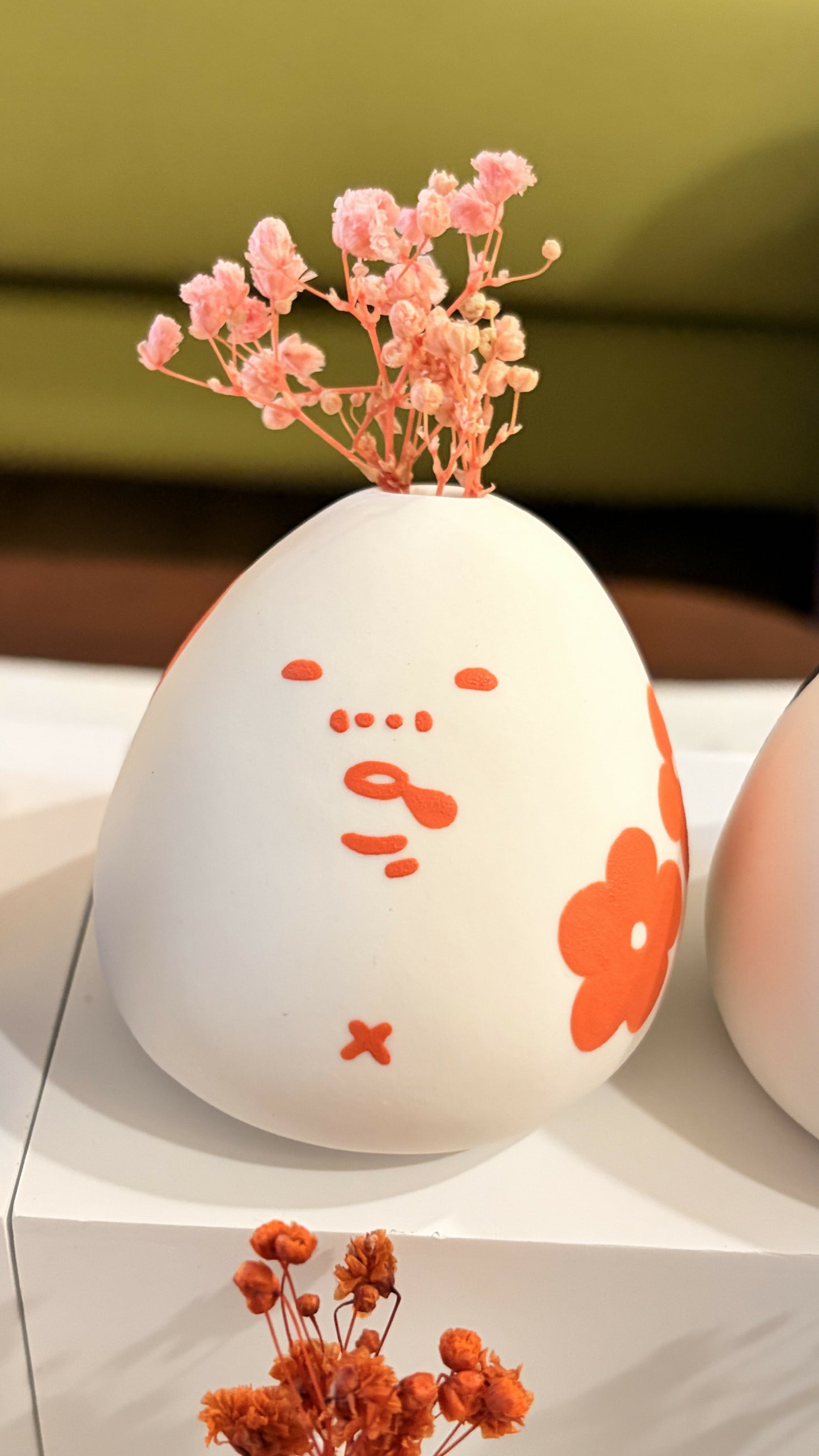 花器-橘