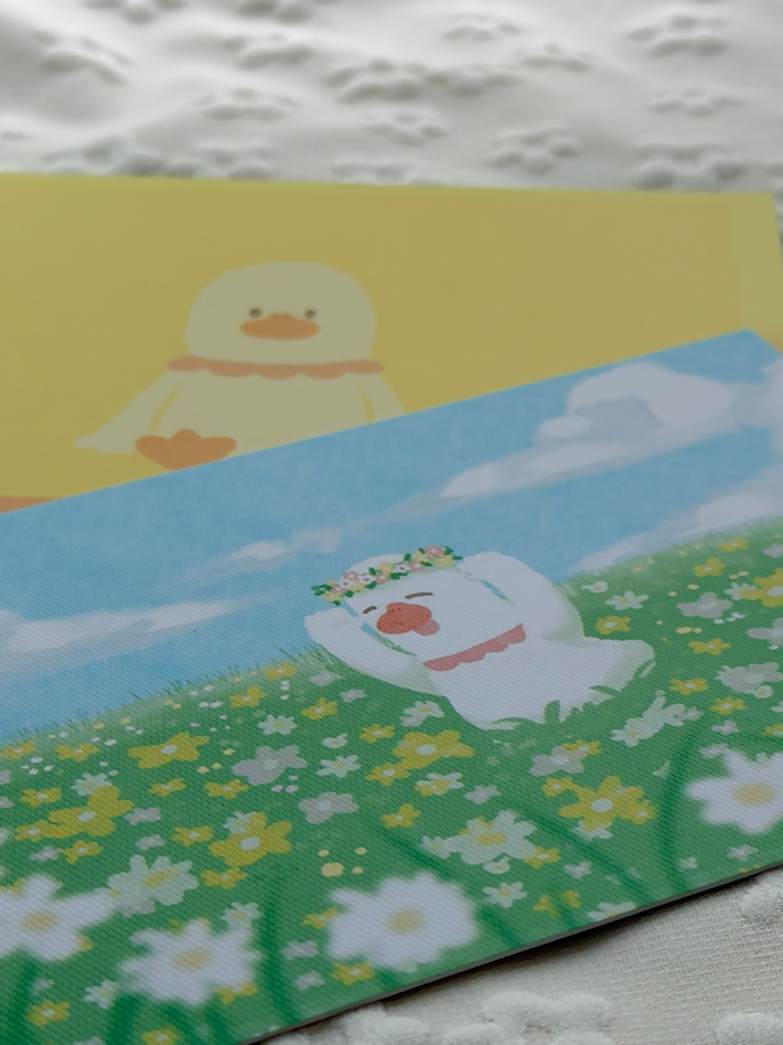 鵝寶的花花世界 （Postcard)