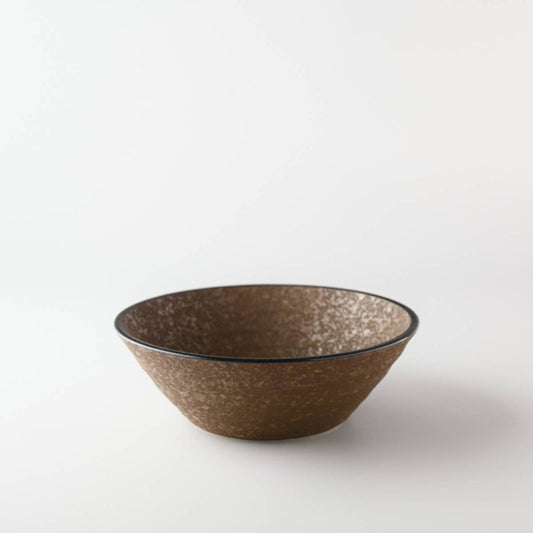 Re-food utensils チグ recycled soil Mino ware 16.5cm bowl (height 5.5cm)