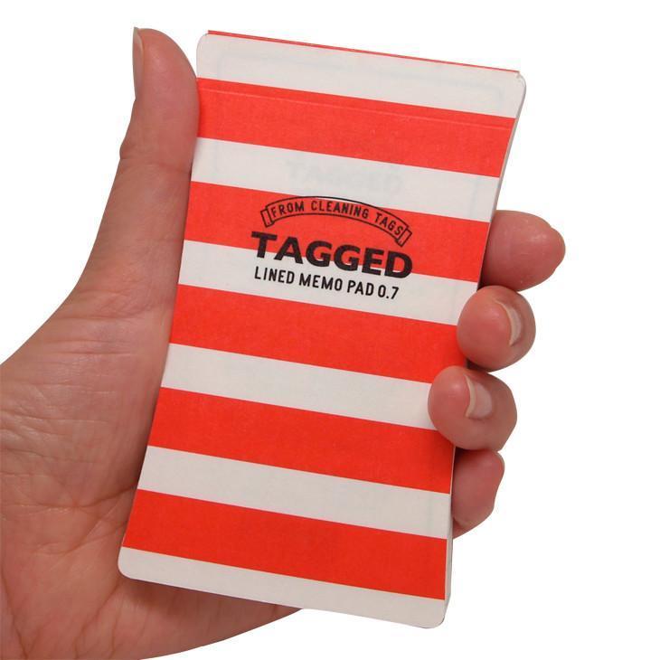 Japan-made Waterproof Notepad | Red Strip-S
