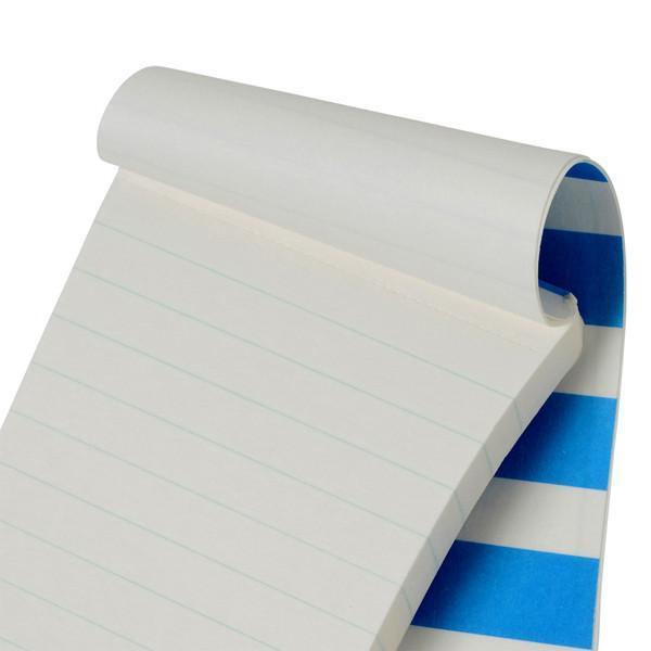 Waterproof Notepad Made in Japan | Indigo Strip-L