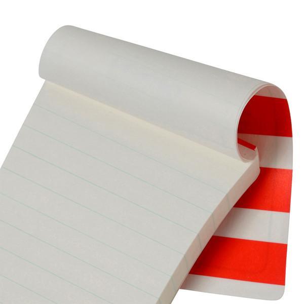 Waterproof Notepad Made in Japan | Red Strip-L