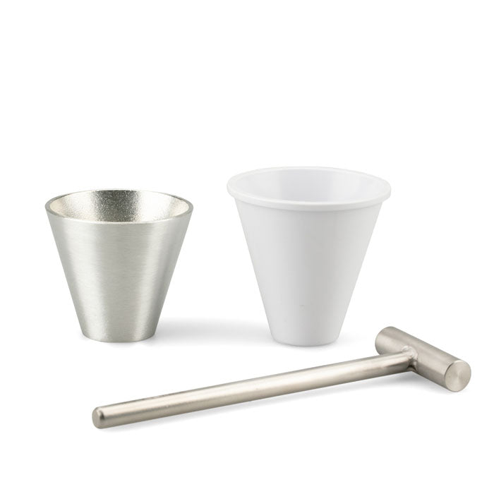 Pure Tin Sake Cup Hammer Group