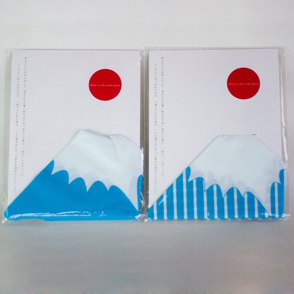 Handkerchief FUJI Mount Fuji Handkerchief (Blue Fuji/Red Fuji)