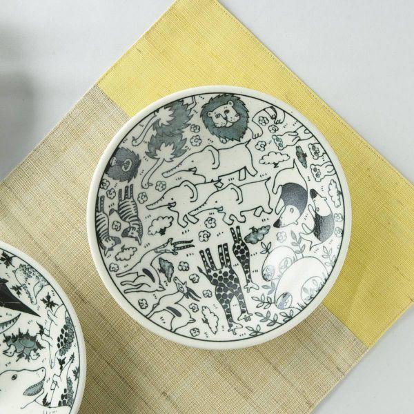 生物圖鑑系列日式 17cm沙拉碗